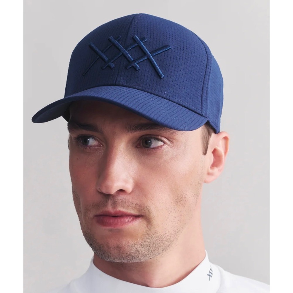 NWT Rhone XXX Change Up Cap OS Navy Blue Performance Snapback Adjustable Golf
